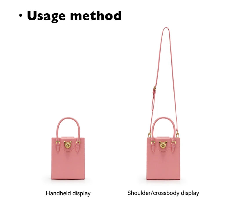 BAFELLI 2025 NEW WOMEN'S HANDBAG CAT LUXURY BRAND DESIGNER ORIGINAL STYLE TRENDING SHOULDER CASUAL BAGS MINI TOTE CROSSBODY