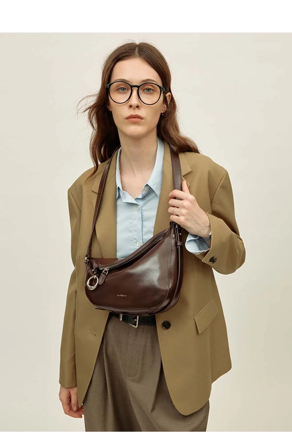 LA FESTIN Original New Shoulder Bag for Women Leather Bag Fashion Crossbody Bag Ladies Handbag Luxury Brand Bag