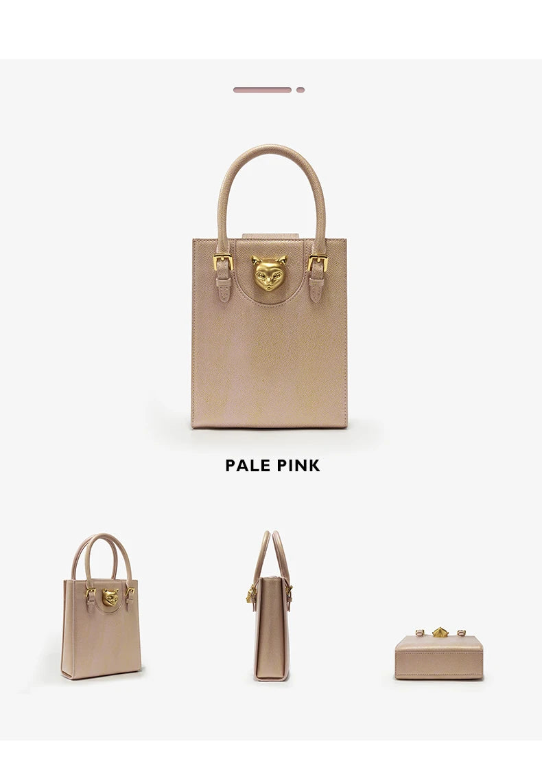 BAFELLI 2025 NEW WOMEN'S HANDBAG CAT LUXURY BRAND DESIGNER ORIGINAL STYLE TRENDING SHOULDER CASUAL BAGS MINI TOTE CROSSBODY