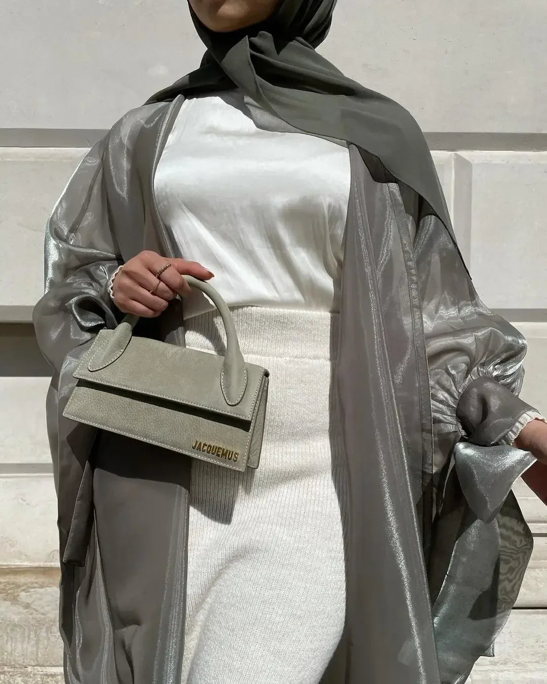 2025 Eid Abaya Dubai Puff Sleeves Muslim Dress Silky Turkey Kaftans for WomenRobe Kimono Islam Abayas Femme Musulmane African