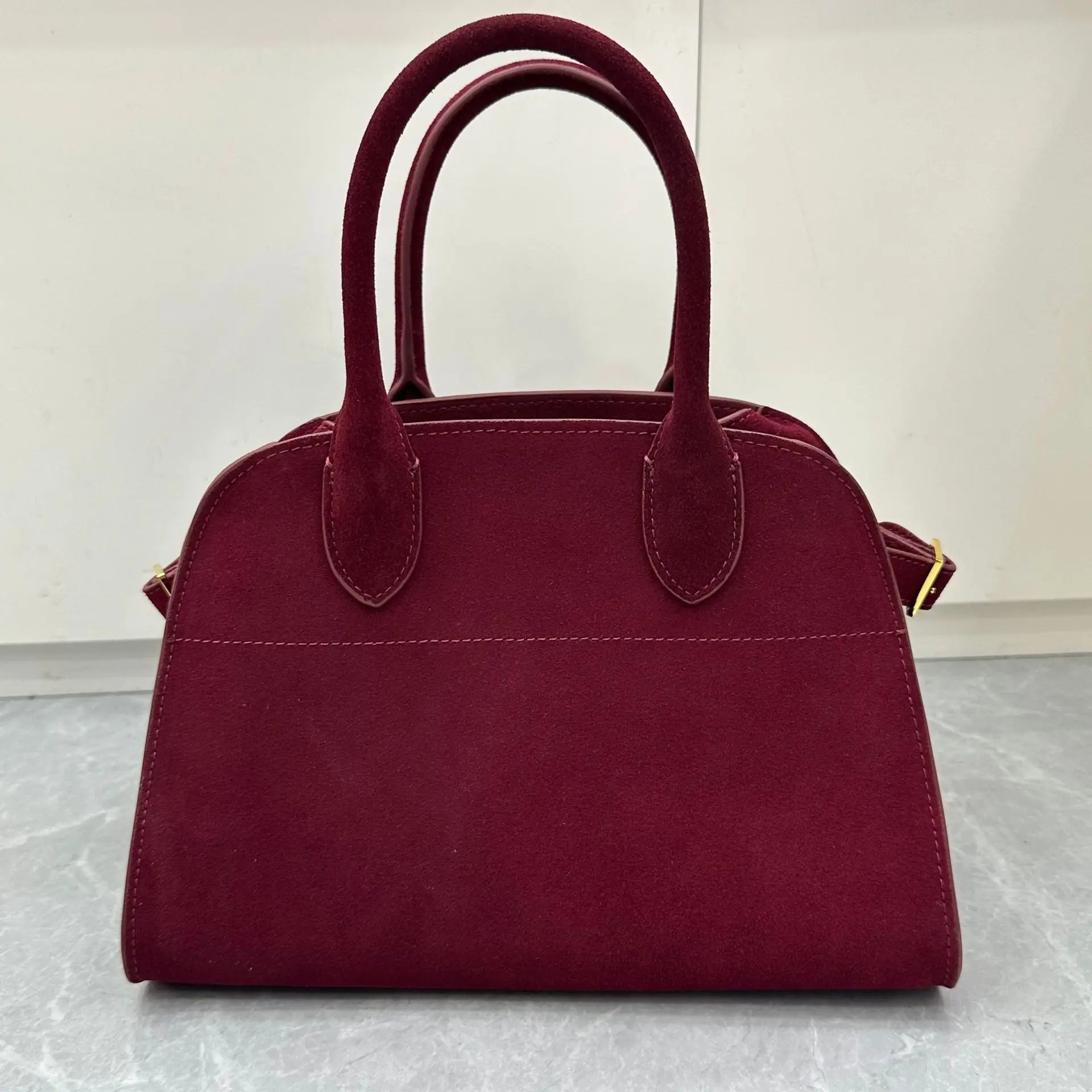 2025SSS Margaux 10/12/15 High Quality Tote Bag Fashion Large Capacity Casual Shoulder Bag Commute Suede Handbag