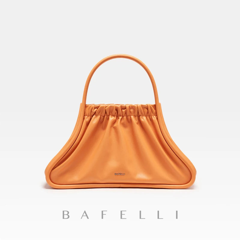 BAFELLI 2025 NEW WOMEN'S BAG STYLE GENUINE LEATHER PURSE LUXURY BRAND DESIGNER SHOULDER HANDBAGS QUALITY ORIGINAL TOTE