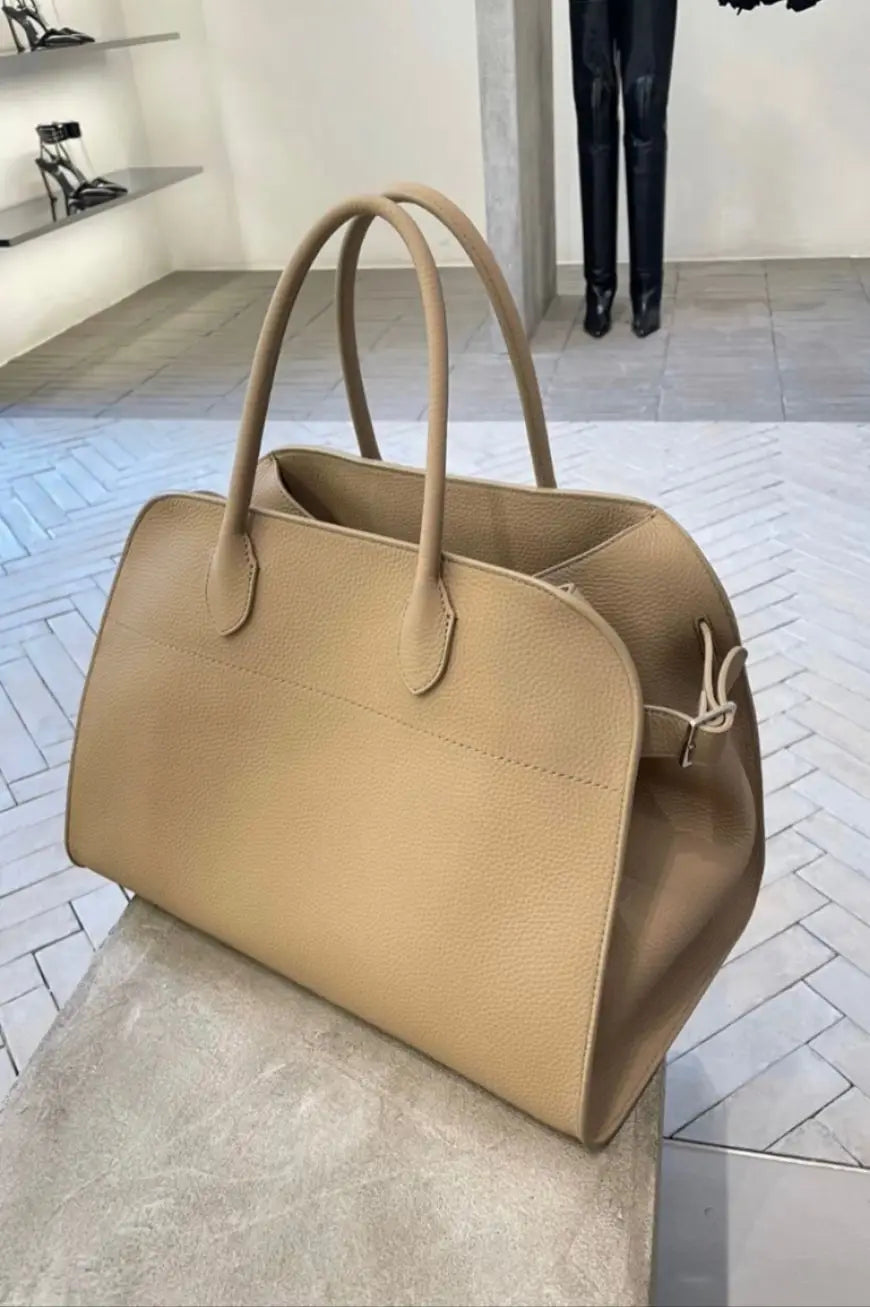 2025SSS Margaux 10/12/15 High Quality Tote Bag Fashion Large Capacity Casual Shoulder Bag Commute Suede Handbag