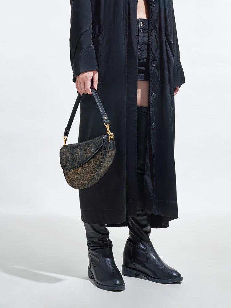 BAFELLI 2025 WOMEN'S NEW HANDBAG SADDLE ORIGINAL LUXURY DESIGNER BRAND EVENING BAGS SHOULDER FASHION FEMALE PURSE CROSSBODY