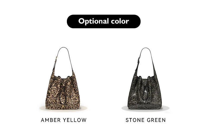 BAFELLI WOMEN'S NEW BAGS LUXURY FASHION LEATHER HANDBAGS 2025 HIGH QUALITY DESIGNER BRAND CAPACITY LADIES SHOULDER LEOPARD PRINT