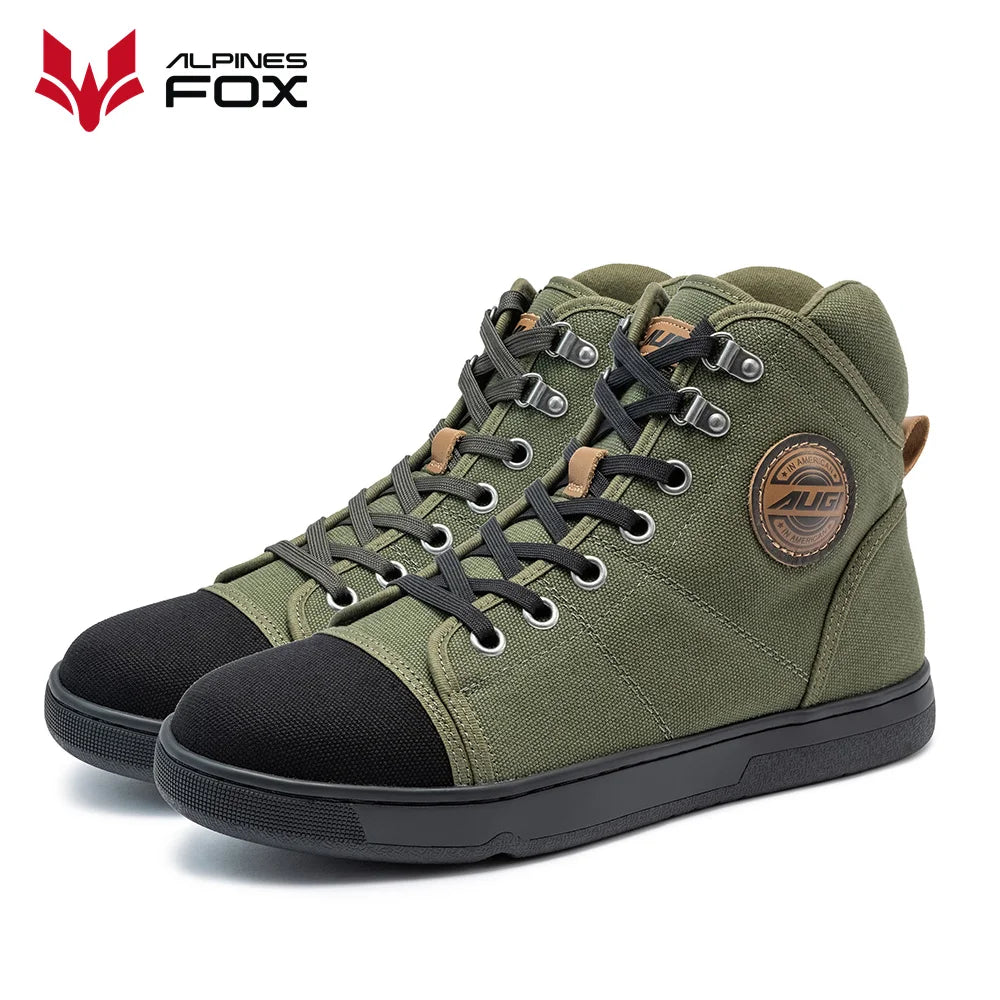 Breathable Motorcycle Boots Men Women Biker Shoes Casual Men's Sneakers Microfiber Motocross Shoes Motorbike Protective Boots