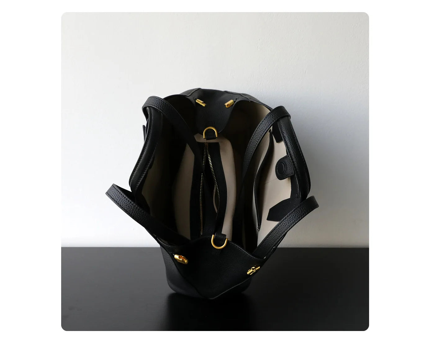 Motingsome Luxury Designer Bags Women Genuine Leather Handbag Fashionable Lady Large Capacity Tote Niche First-layer Cowhide Bag