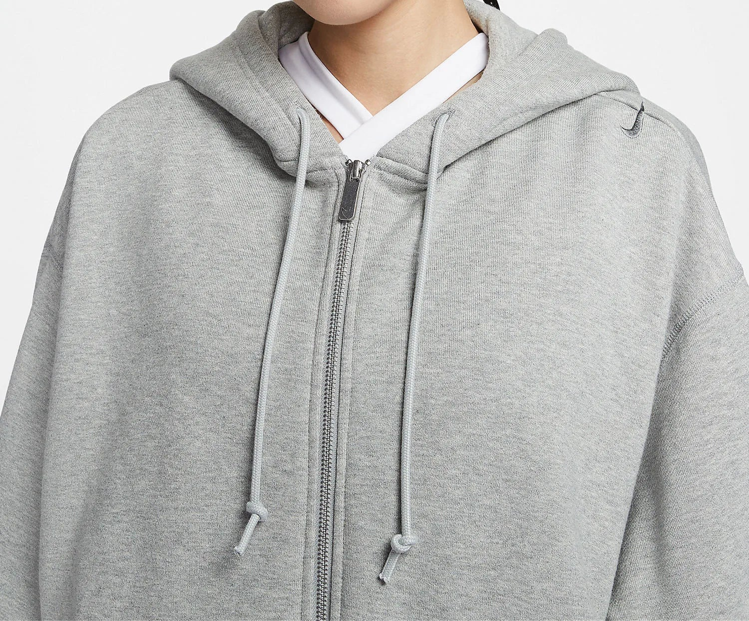 Nike genuine Sportswear Women's Breathable Knit Hooded Jacket FV7516-063