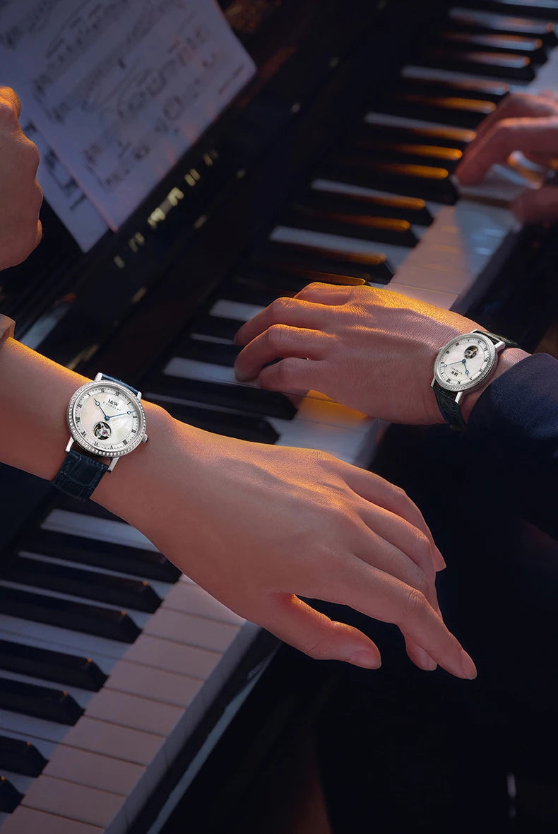 CARNIVAL Brand Luxury Mechanical Watch for Women Ladies Fashion Sapphire Automatic Movement Wristwatches Waterproof Reloj Mujer