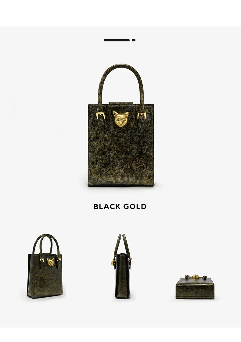 BAFELLI 2025 NEW WOMEN'S HANDBAG CAT LUXURY BRAND DESIGNER ORIGINAL STYLE TRENDING SHOULDER CASUAL BAGS MINI TOTE CROSSBODY