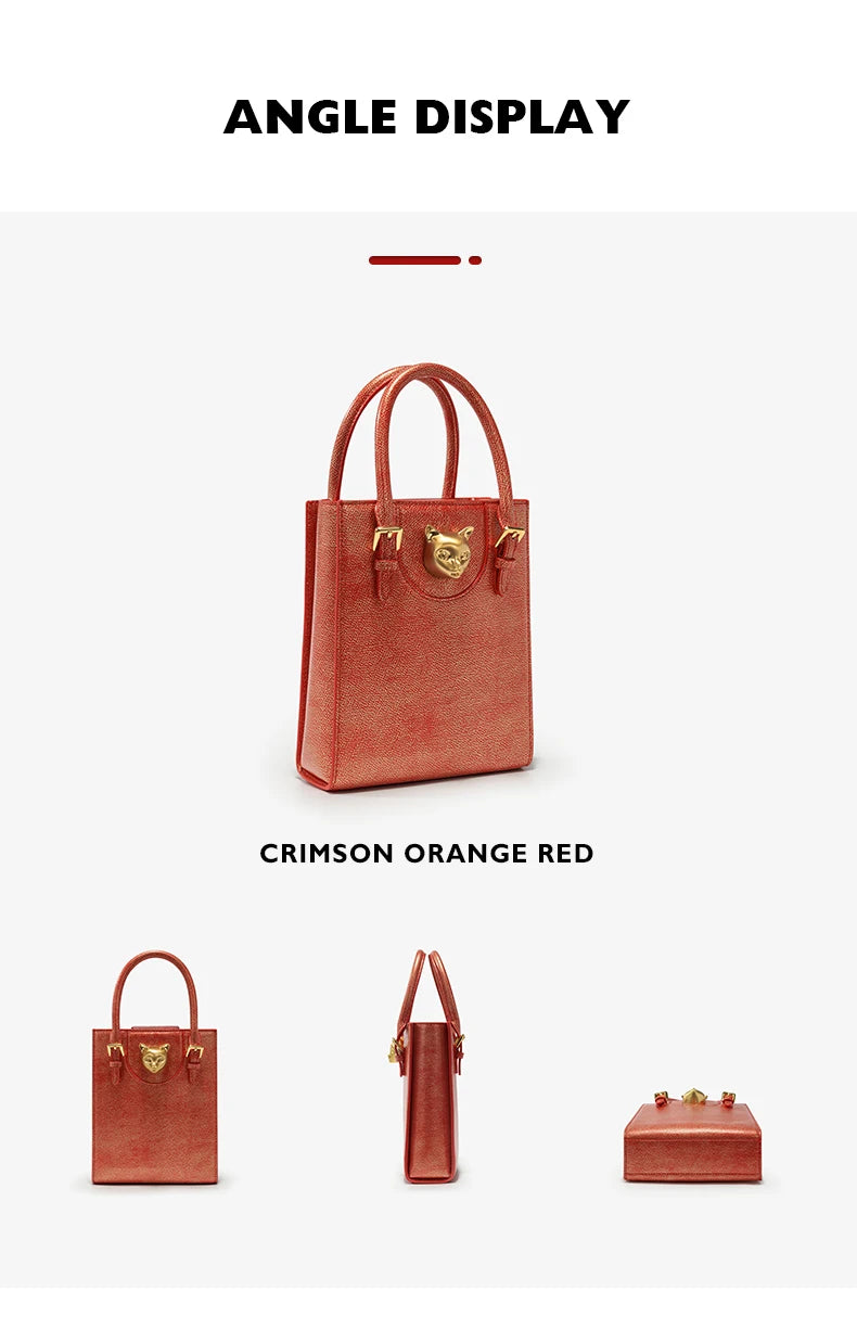 BAFELLI 2025 NEW WOMEN'S HANDBAG CAT LUXURY BRAND DESIGNER ORIGINAL STYLE TRENDING SHOULDER CASUAL BAGS MINI TOTE CROSSBODY