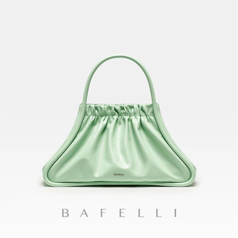 BAFELLI 2025 NEW WOMEN'S BAG STYLE GENUINE LEATHER PURSE LUXURY BRAND DESIGNER SHOULDER HANDBAGS QUALITY ORIGINAL TOTE
