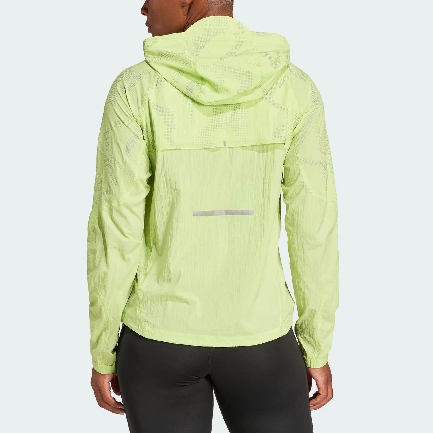 Adidas Official Genuine New Women's Running Sport Hooded Woven Jacket JP3820