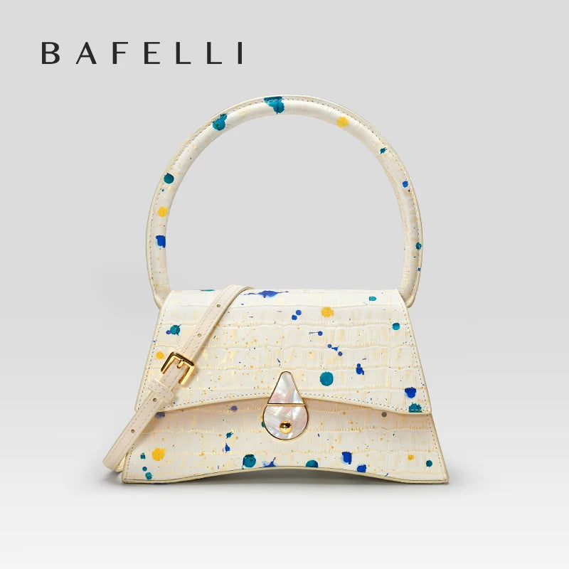 2025 WOMEN'S NEW BAG CASUAL FASHION LUXURY ORIGINAL STYLISH GENUINE LEATHER HANDBAG SHOULDER PURSE DESIGNER FEMALE K GOLD