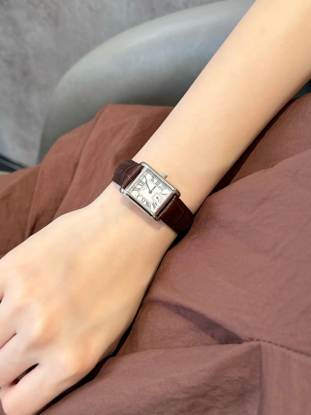 Watch Women's Small Sugar Cube Square Dial 2025 New Mechanical Simple Temperament Waterproof