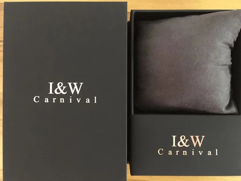 CARNIVAL Brand Luxury Mechanical Watch for Women Ladies Fashion Sapphire Automatic Movement Wristwatches Waterproof Reloj Mujer