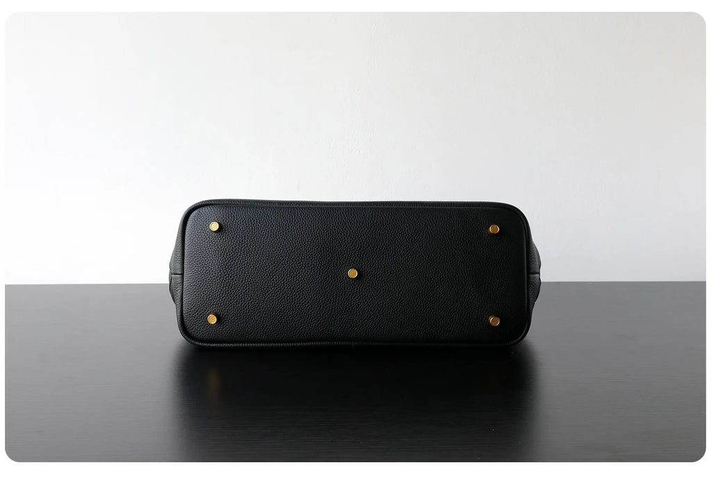 Motingsome Luxury Designer Bags Women Genuine Leather Handbag Fashionable Lady Large Capacity Tote Niche First-layer Cowhide Bag