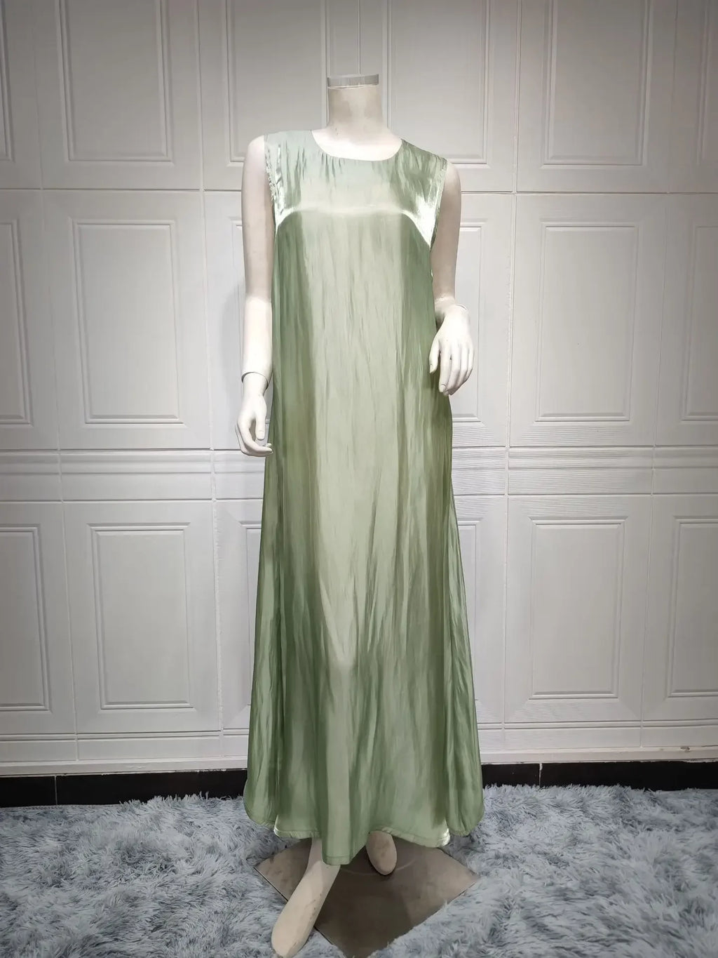 2025 Caftan Muslim Abaya Women Dress 2 Piece Set Abayas Gowns Dubai Arabic Silk Satin Kimono Cardigan Robe Outwear Autumn