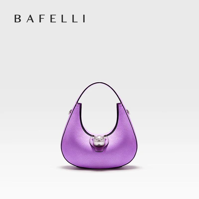 BAFELLI 2025 WOMEN'S BAG LUXURY BRAND GENUINE LEATHER CAT FASHION FEMALE TRENDING ORIGINAL PURSE DESIGNER LADY SHOULDER HANDBAGS