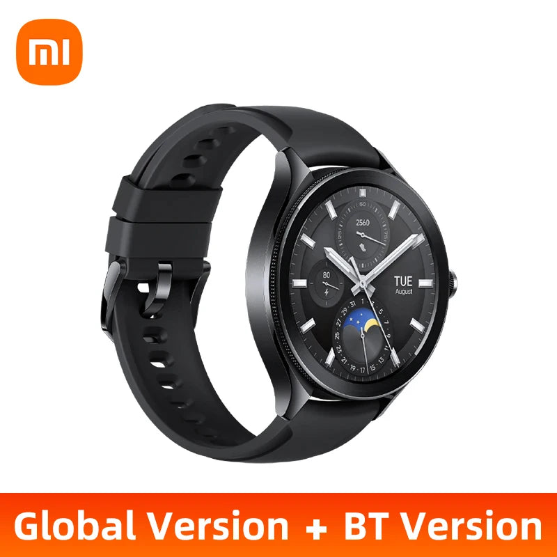 Global Version Xiaomi Watch 2 Pro 1.43" AMOLED Display 150+ Sports Modes Snapdragon W5+ Gen 1 Magnetic Charge Mi Smart Watch