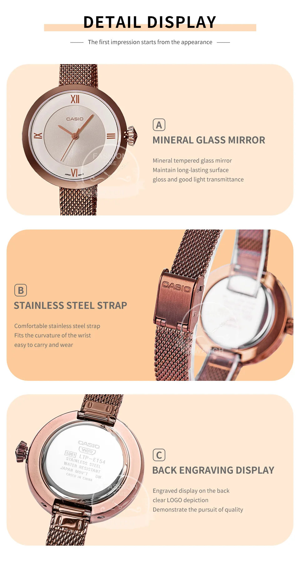 Casio watch for women simple fashionable Waterproof reloj casio hombre free shipping Preferred Gift Giving