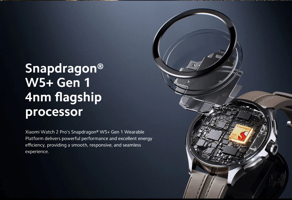 Global Version Xiaomi Watch 2 Pro 1.43" AMOLED Display 150+ Sports Modes Snapdragon W5+ Gen 1 Magnetic Charge Mi Smart Watch