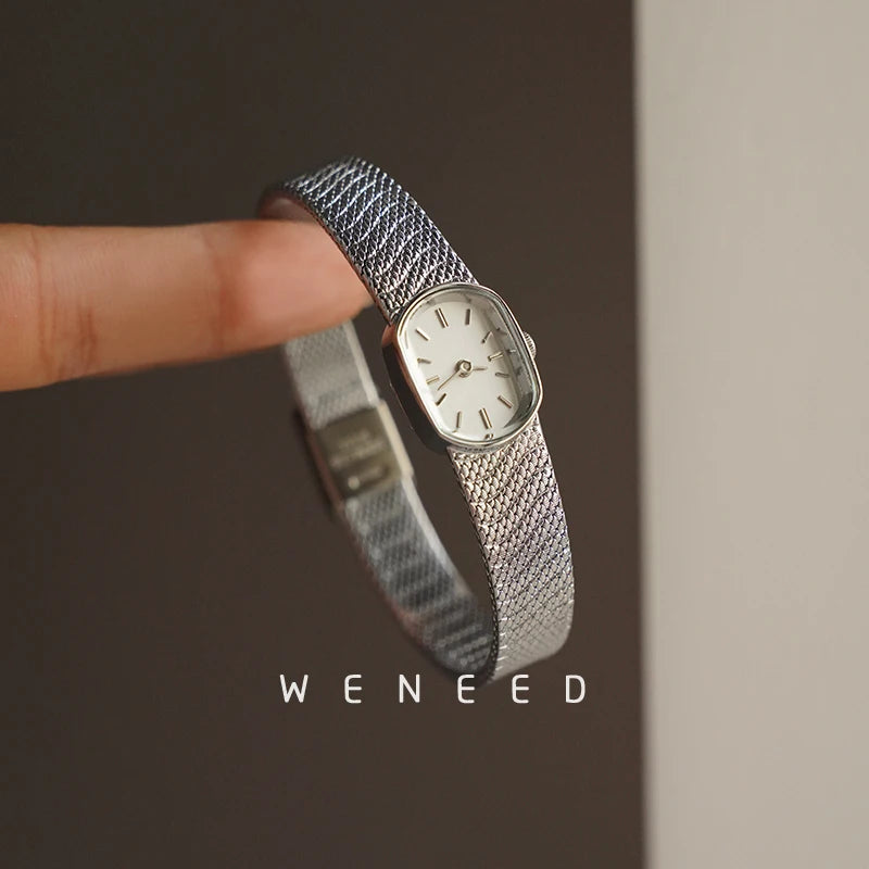 Watch for women light luxury niche small gold watch 2025 new retro small exquisite women's quartz watch