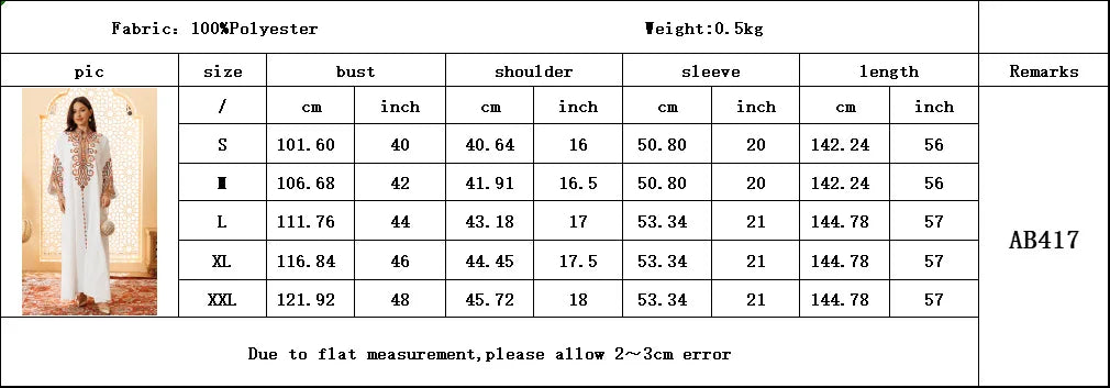 2025 Autumn And Winter Muslim Fashion Women's Embroidery Rope Embroidery Middle East Robe Arabic Dress