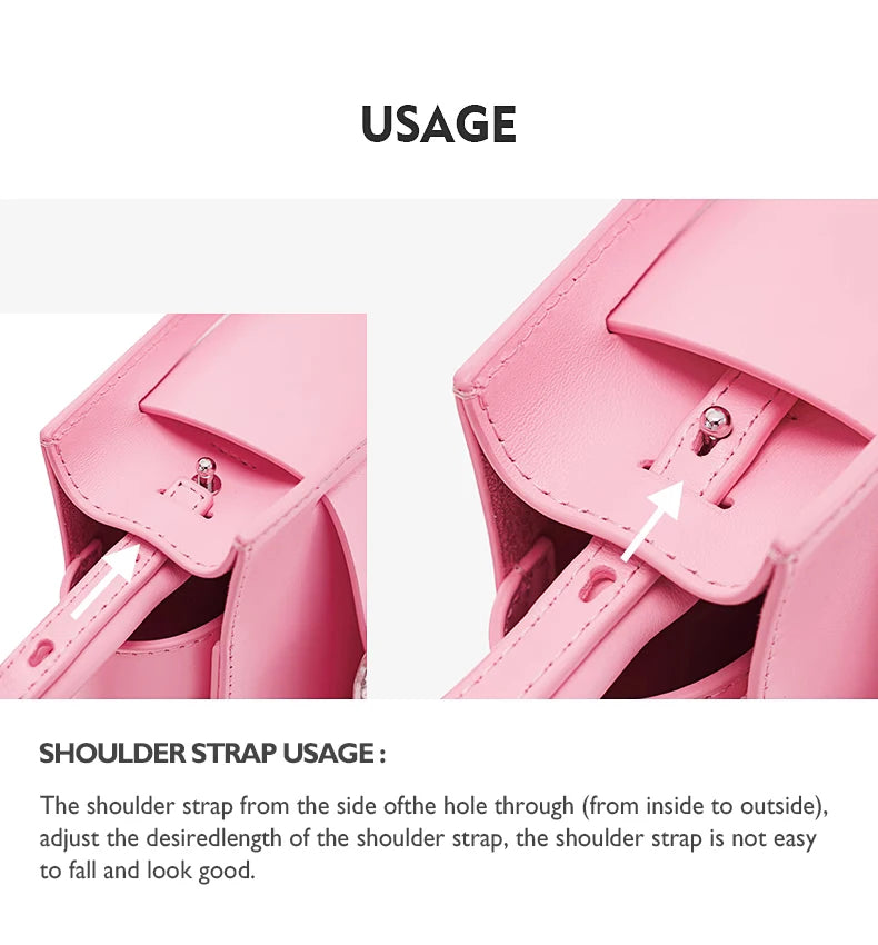 BAFELLI 2025 NEW WOMEN'S FASHION PINK EVENING HANDBAG SHOULDER BOXY BAG CASUAL PURSE LUXURY BRAND DESIGNER LEATHER TREND LADY