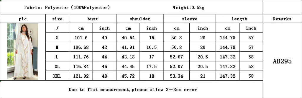 Middle East New White Mesh Bead Embroidery Muslim Dress Dubai Saudi Arabia Light Luxury Temperament Robe