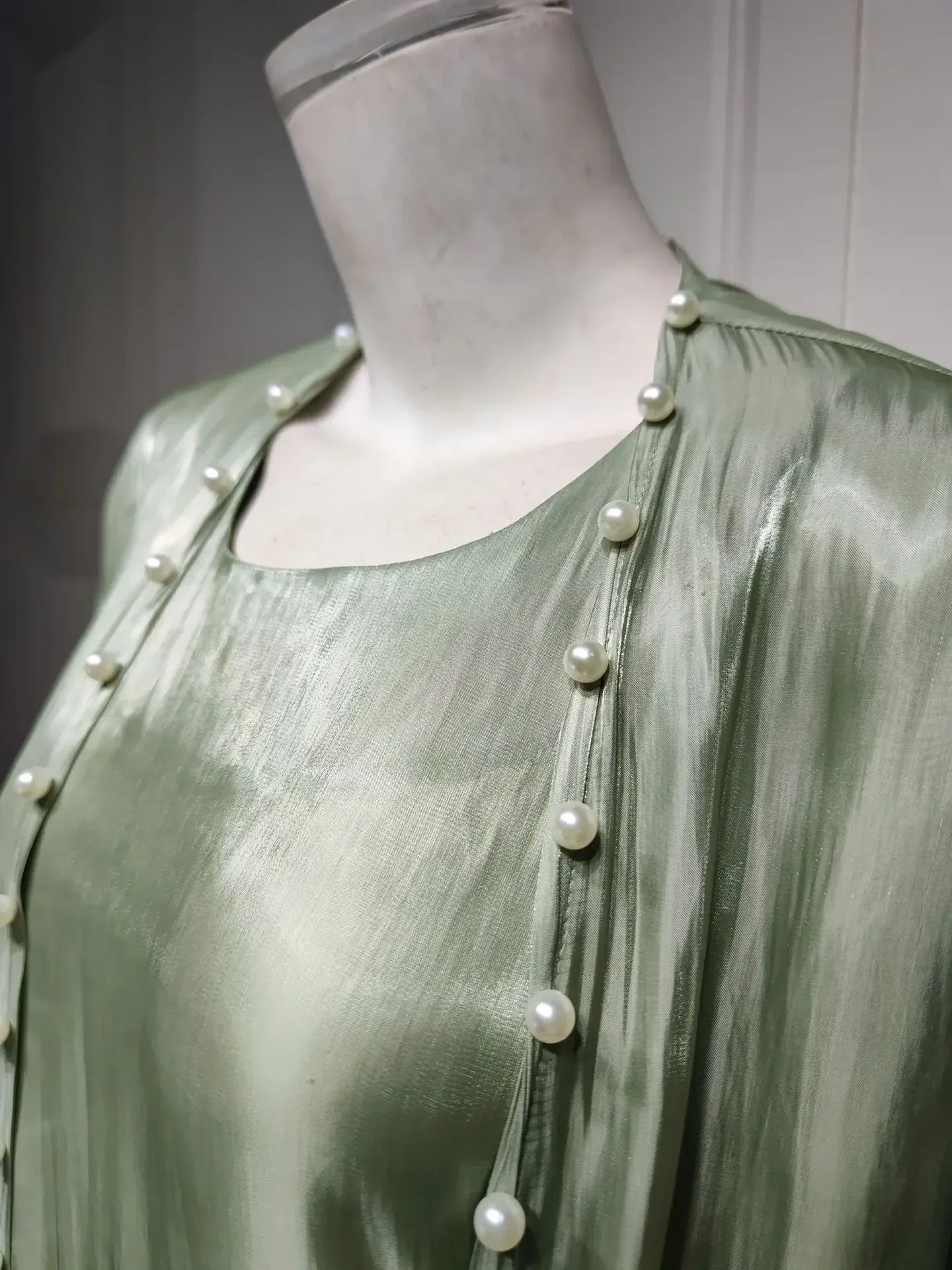 2025 Caftan Muslim Abaya Women Dress 2 Piece Set Abayas Gowns Dubai Arabic Silk Satin Kimono Cardigan Robe Outwear Autumn