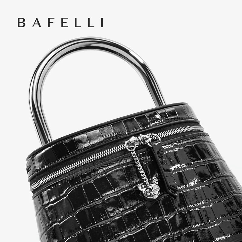 BAFELLI 2025 WOMEN'S NEW EVENING PARTY HANDBAG ORIGINAL DESIGNER FASHION LUXURY BRAND GENUINE LEATHER BAGS CROSSBODY PURSE
