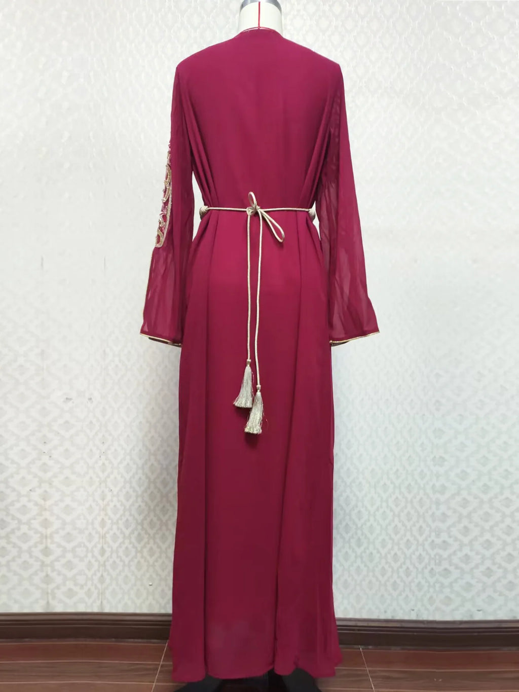 Luxury Dubai Abayas Eid Djellaba Jalabiya Women Muslim Evening Party Maxi Dress Turkey Kaftan Islam Clothing Morocco Vestidos