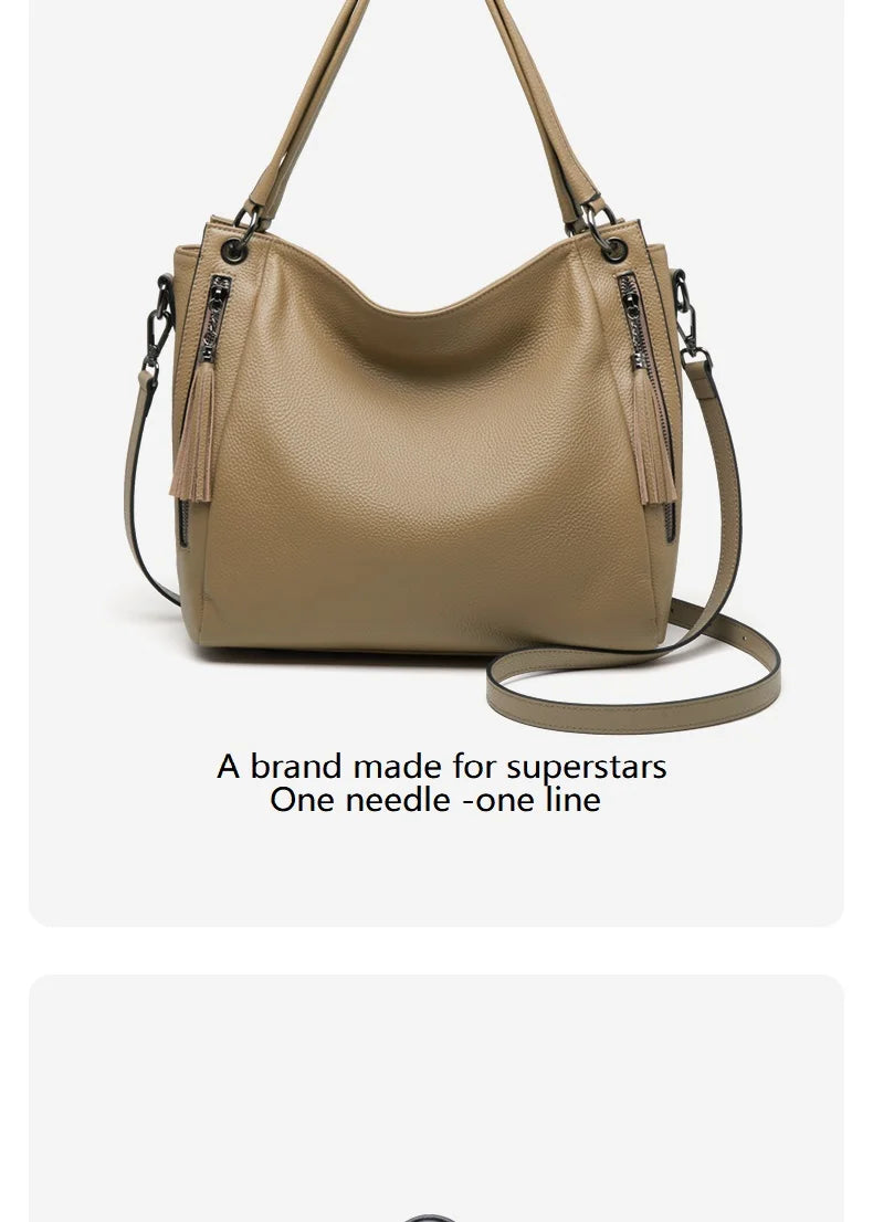 Limited Bag ZOOLER Brand Women Genuine Leather Shoulder Bags Female Leather Handbag Purses Cow Skin Bag Elegant Style #SC1753