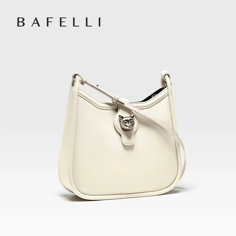 BAFELLI 2025 CAT LUXURY BRAND NEW WOMEN'S SHOULDER BAG TRENDING RETRO STYLE VINTAGE CROSSBODY PURSE UNISEX MESSENGER BAGS