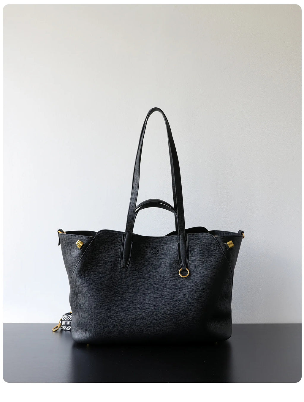 Motingsome Luxury Designer Bags Women Genuine Leather Handbag Fashionable Lady Large Capacity Tote Niche First-layer Cowhide Bag