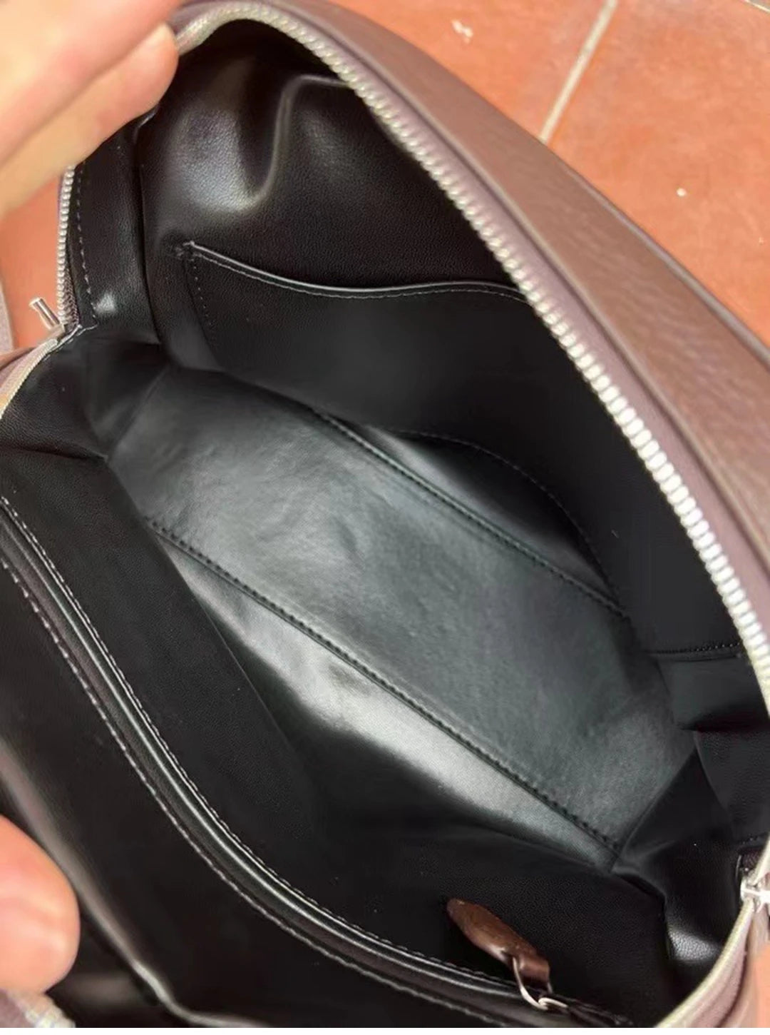 26cm Genuine Leather Handbag With Top Layer Cowhide New Women Shoulder Crossbody Bag Versatile Commuting Soft Texture