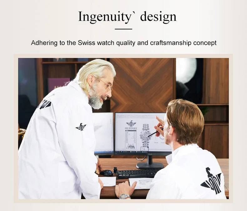 OUPINKE 3169 Luxury Elegant Fashion Womens Watch Automatic Mechanical Day Date Watch For Ladies Waterproof Original Gifts Reloj