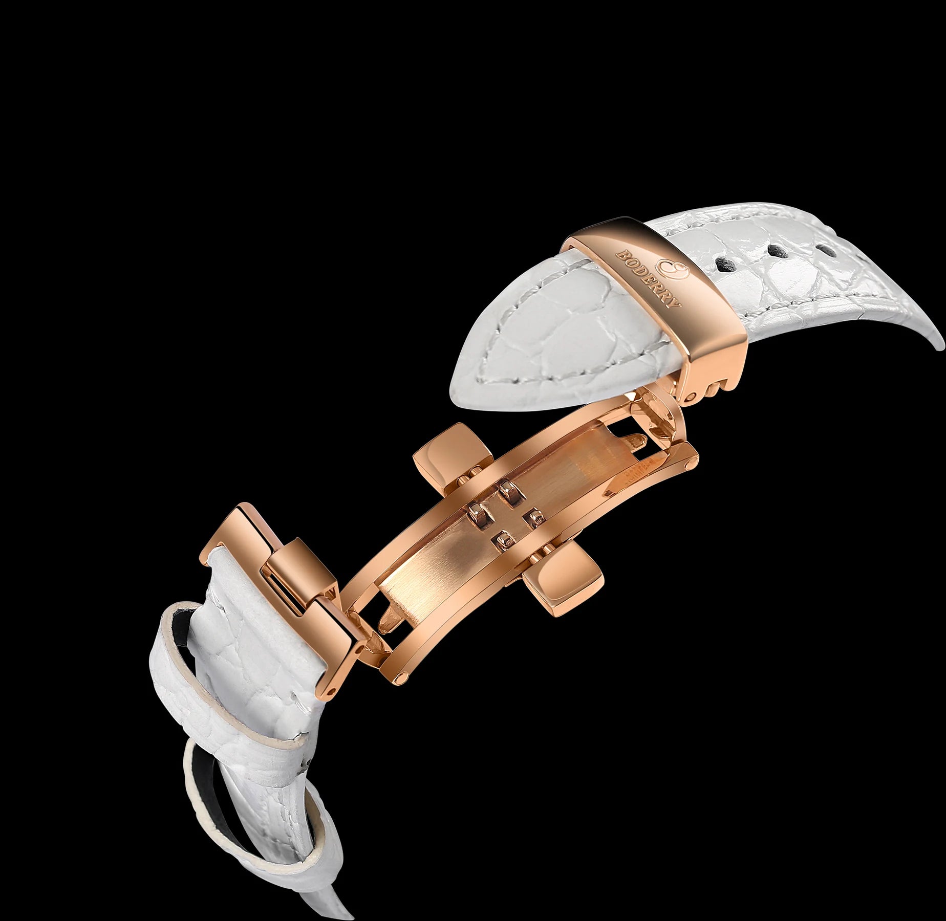 Boderry Luxury Watch Women Automatic Seagull ST1 Diamond Skeleton Sapphire Crystal Glass Female Waterproof Wristwatch Marry Gift