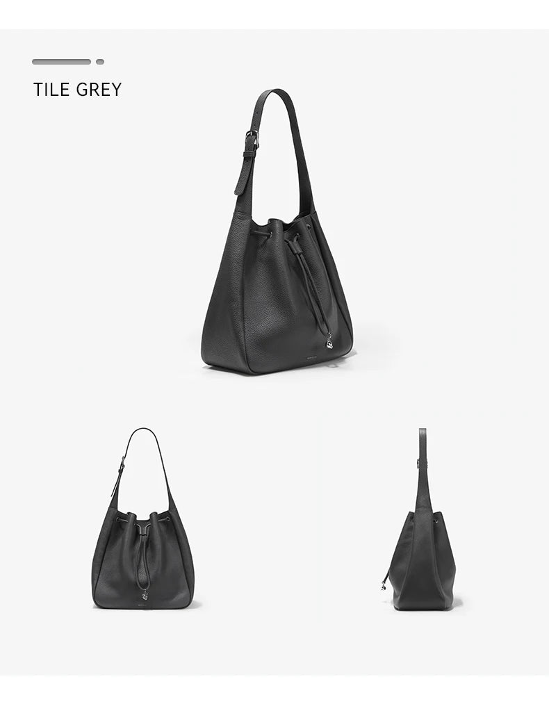 BAFELLI WOMEN'S NEW BAGS LUXURY FASHION LEATHER HANDBAGS STYLISH 2025 HIGH QUALITY DESIGNER BRAND CAPACITY LADIES SHOULDER PURSE