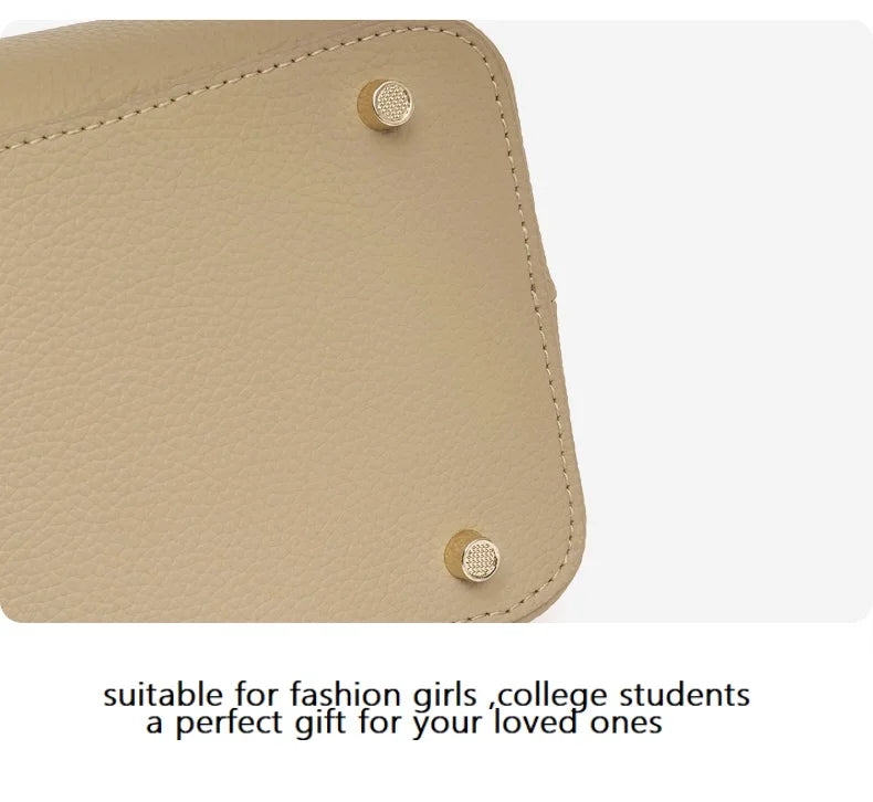 ZOOLER Real Soft Totes Genuine Leather Single Shoulder Bag Cow Skin Women  Milky Purses Quality Handbag Female#HY553