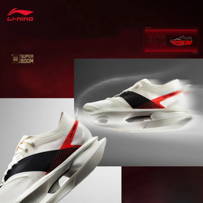 LI-NING FEIDIAN 5 ULTRA unisex BOOM FIBER Running Shoes shock-absorbing rebound racing shoes ARMV005
